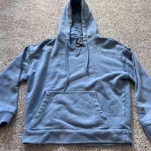 Alphalete Very Terry Hoodie Blue 100% Premium French Terry Cotton Women’s Size M